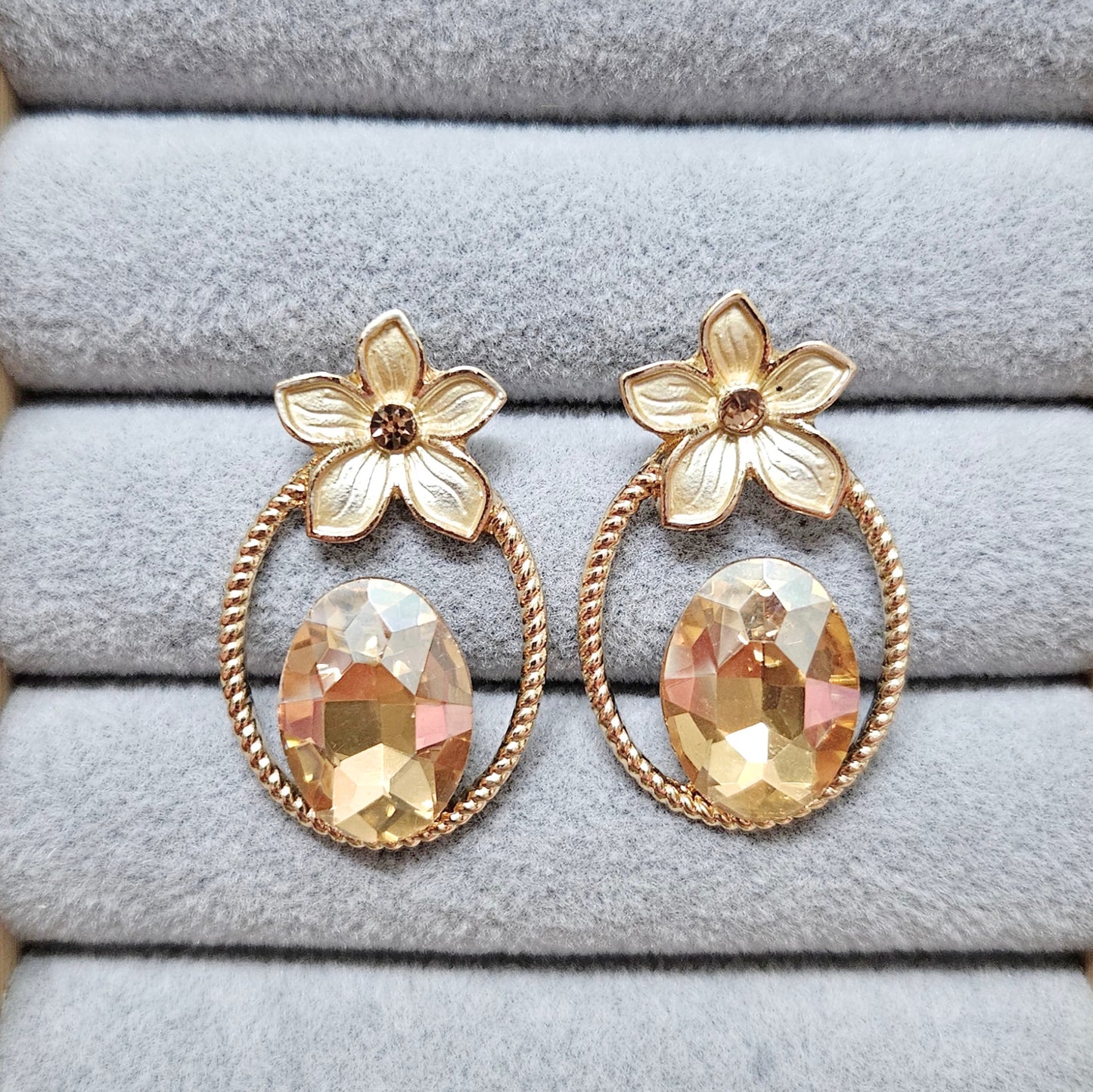 Honey Drop- Premium Anti-Tarnish Earrings for Girls & Women