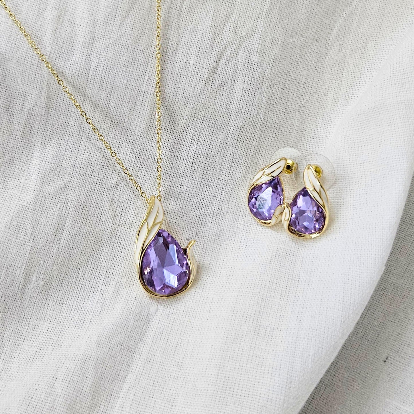 Elanza- Premium Anti-Tarnish Chain Pendant Set for Girls & Women