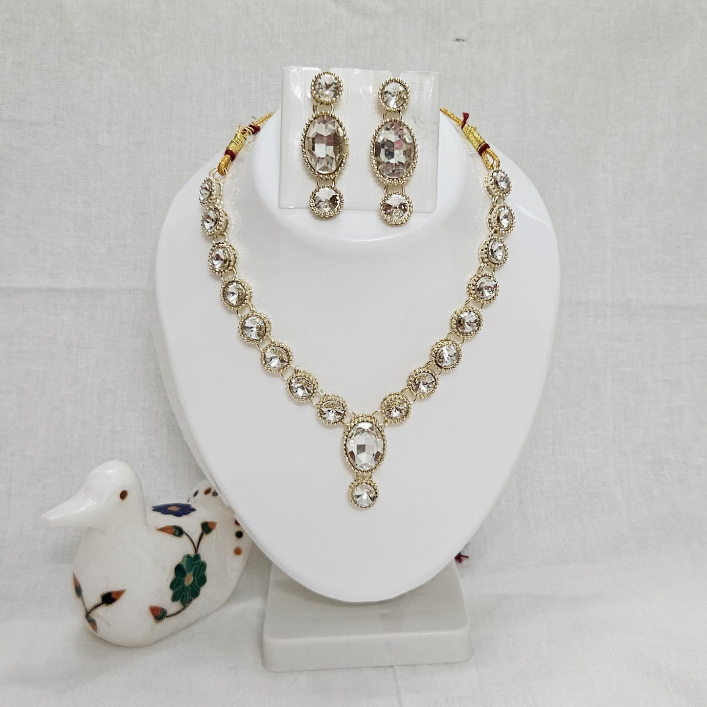 Statement Stone Necklace for Girls & Women