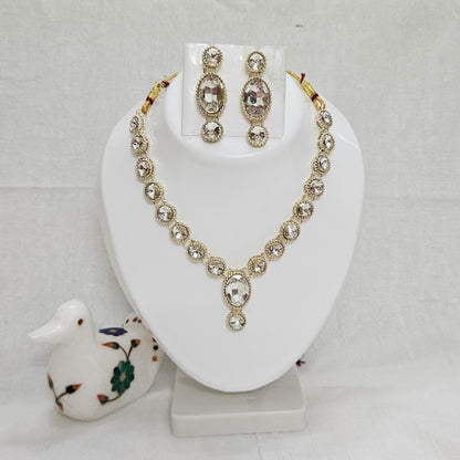 Statement Stone Necklace for Girls & Women