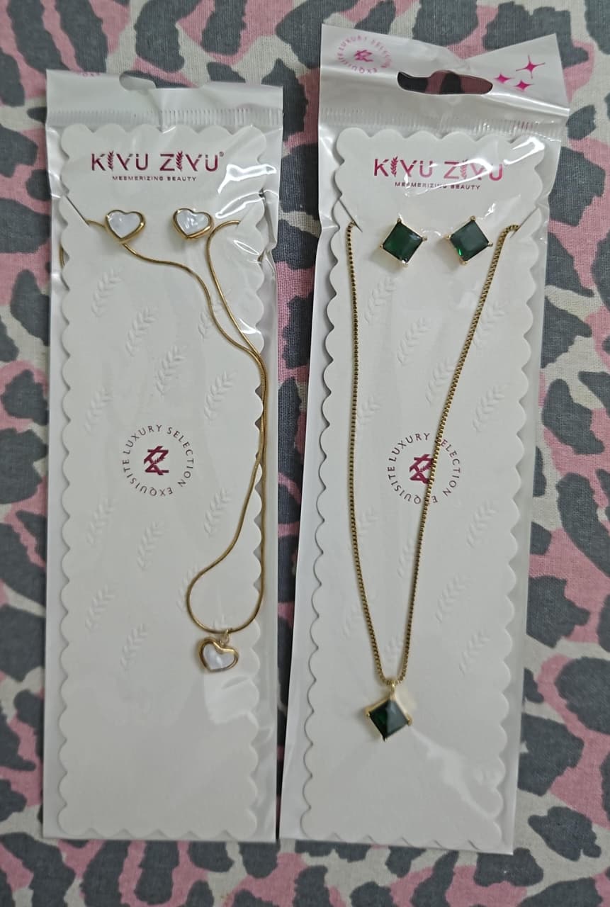 27- Chain Pendant Set Anti-Tarnish