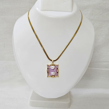 Tintara- Enamel Chain Pendant for Girls & Women