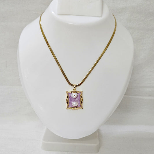 Tintara- Enamel Chain Pendant for Girls & Women