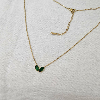 Ivy Glow- Anti-Tarnish Chain Pendant for Girls & Women