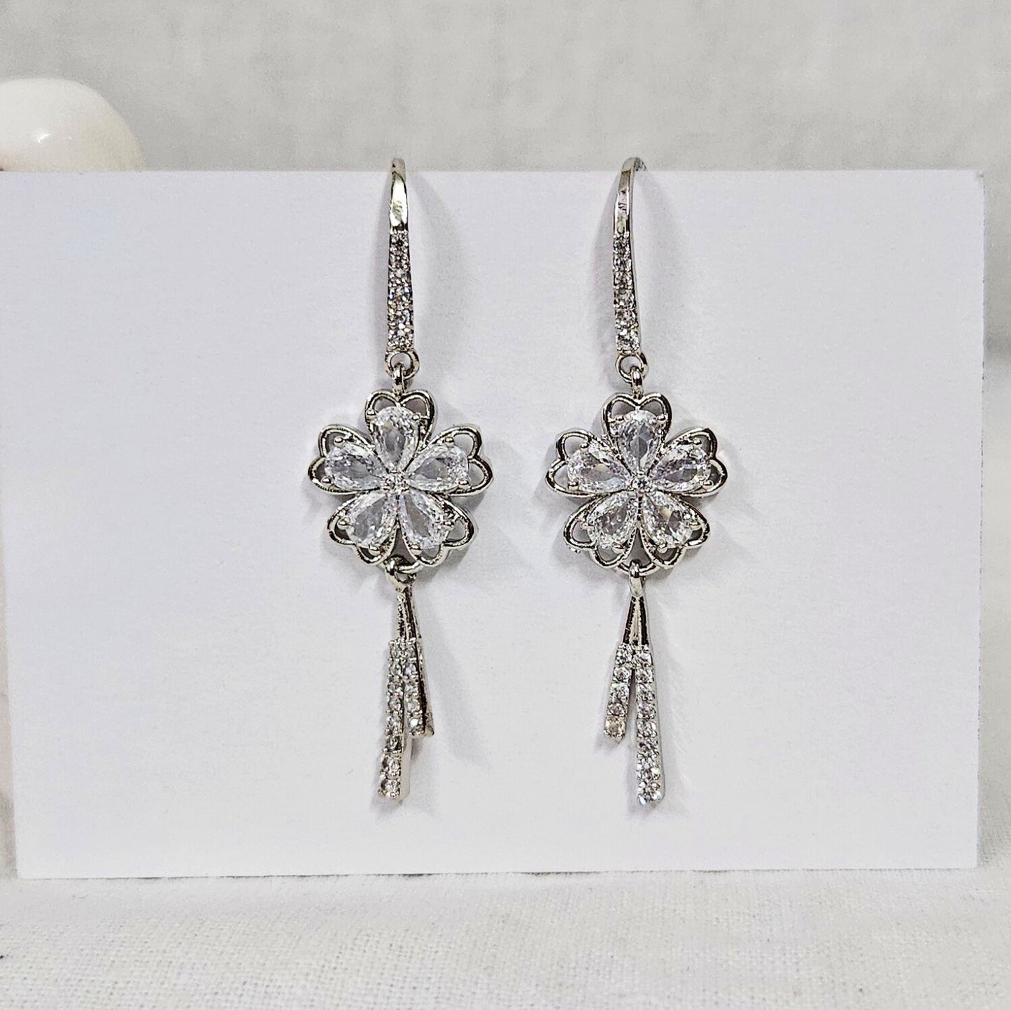 Corvella- AD Stone Earrings for Girls & Women