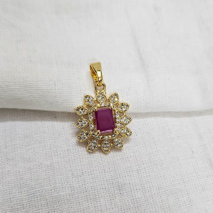 Trendy Celestial AD Pendant for Girls & Women