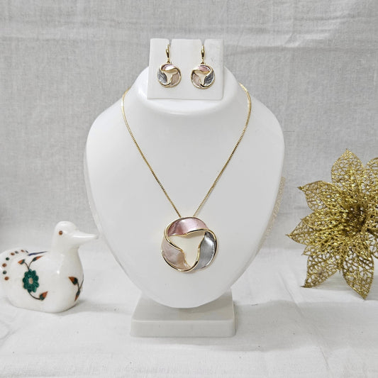 Serea- Premium Anti-Tarnish Chain Pendant Set for Girls & Women