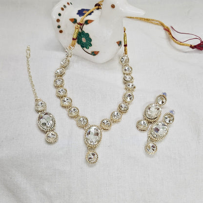 Statement Stone Necklace for Girls & Women