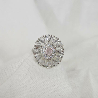Dazira- AD Stone Ring for Girls & Women