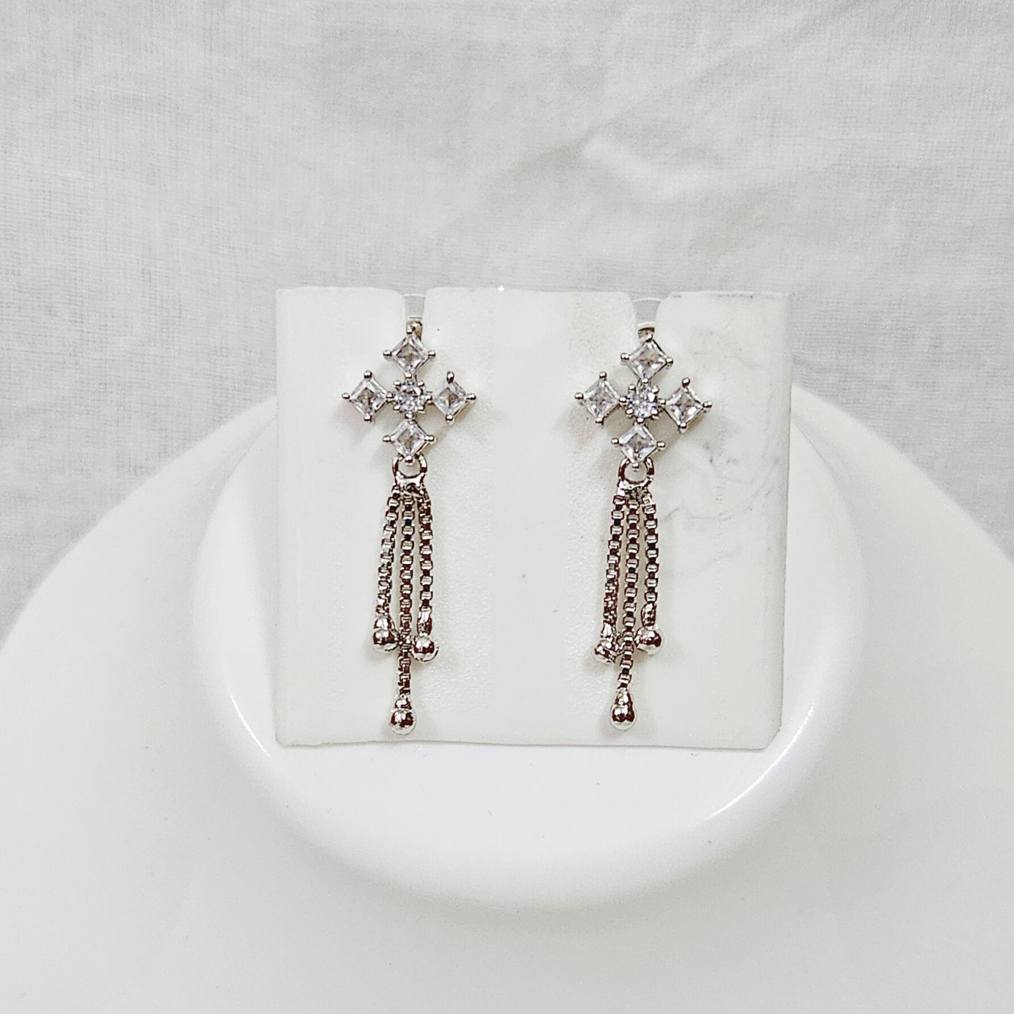 Lyra Shine- AD Stone Earrings for Girls & Women