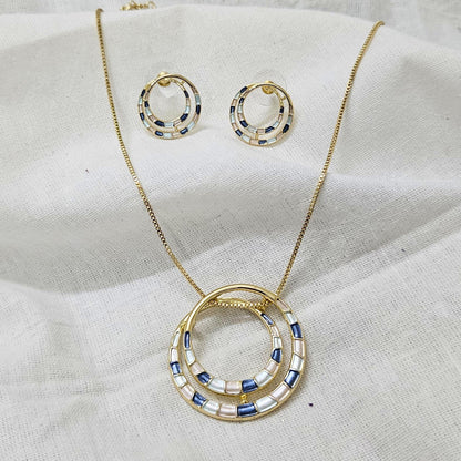 Vione- Premium Anti-Tarnish Chain Pendant Set for Girls & Women