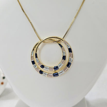 Vione- Premium Anti-Tarnish Chain Pendant Set for Girls & Women