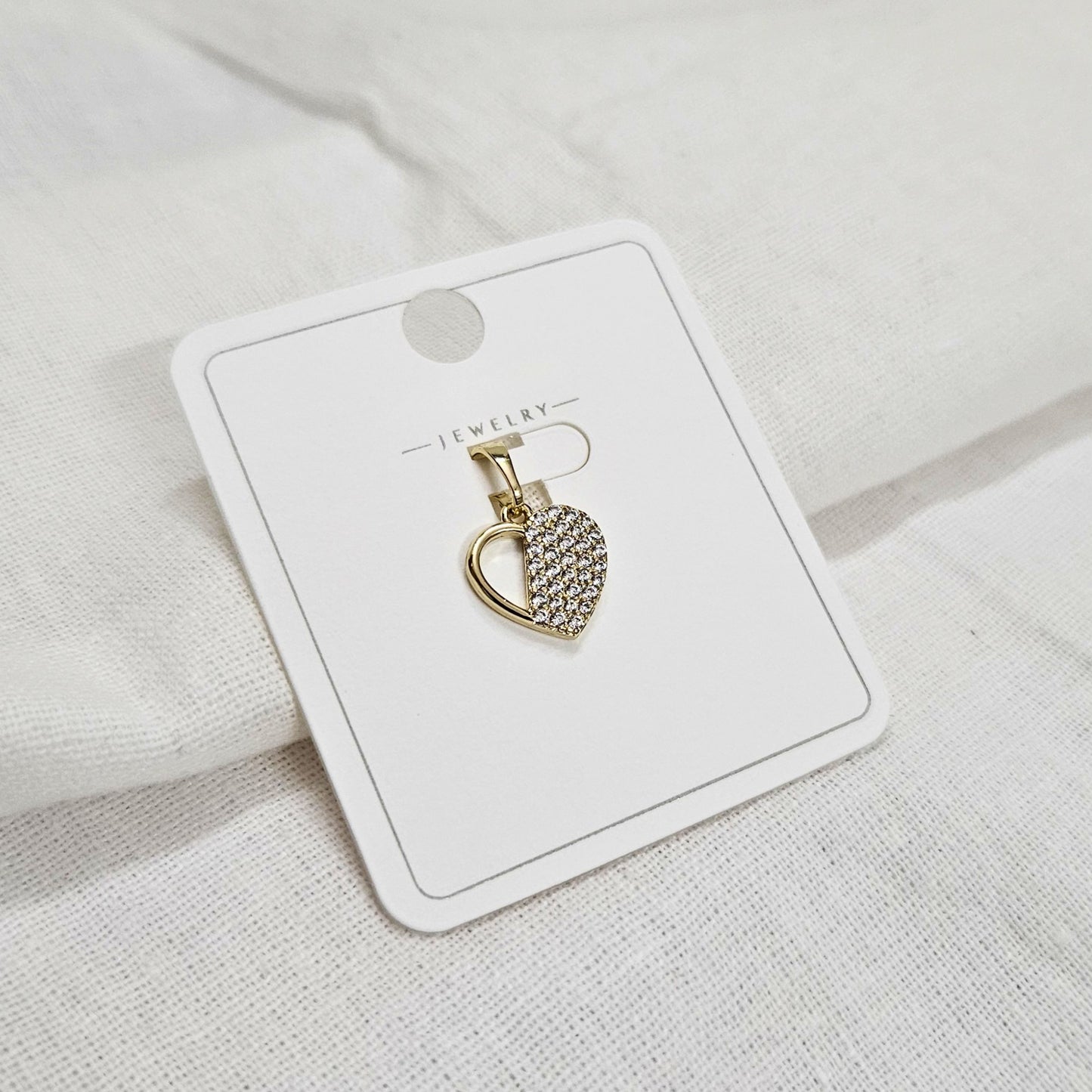 Minimal Heart Shape Anti-Tarnish Pendant for Girls & Women