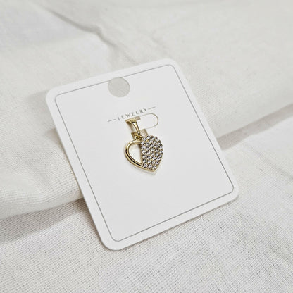 Minimal Heart Shape Anti-Tarnish Pendant for Girls & Women