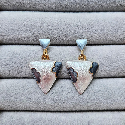 Pastel Peaks Drop- Premium Anti-Tarnish Earrings for Girls & Women