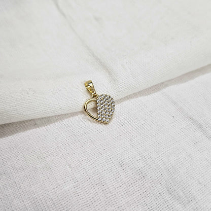 Minimal Heart Shape Anti-Tarnish Pendant for Girls & Women