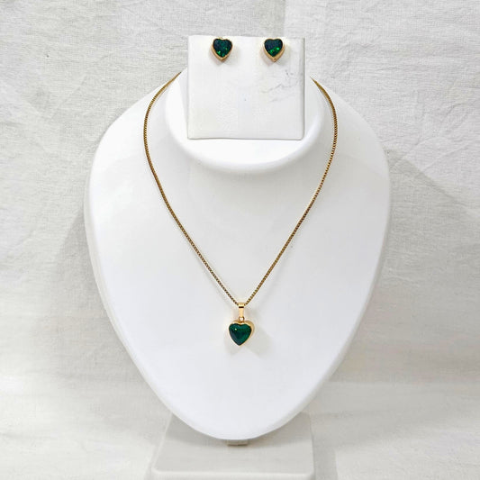 Mayura- Chain Pendant Set for Girls & Women