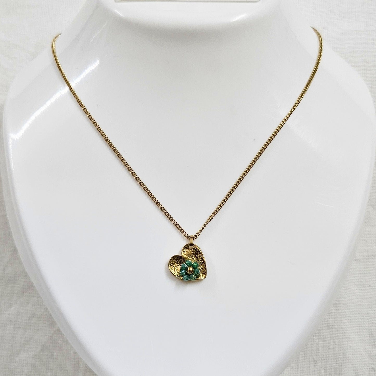 Floral Love- Anti-Tarnish Chain Pendant for Girls & Women