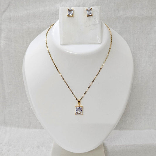 Onea- Chain Pendant Set for Girls & Women