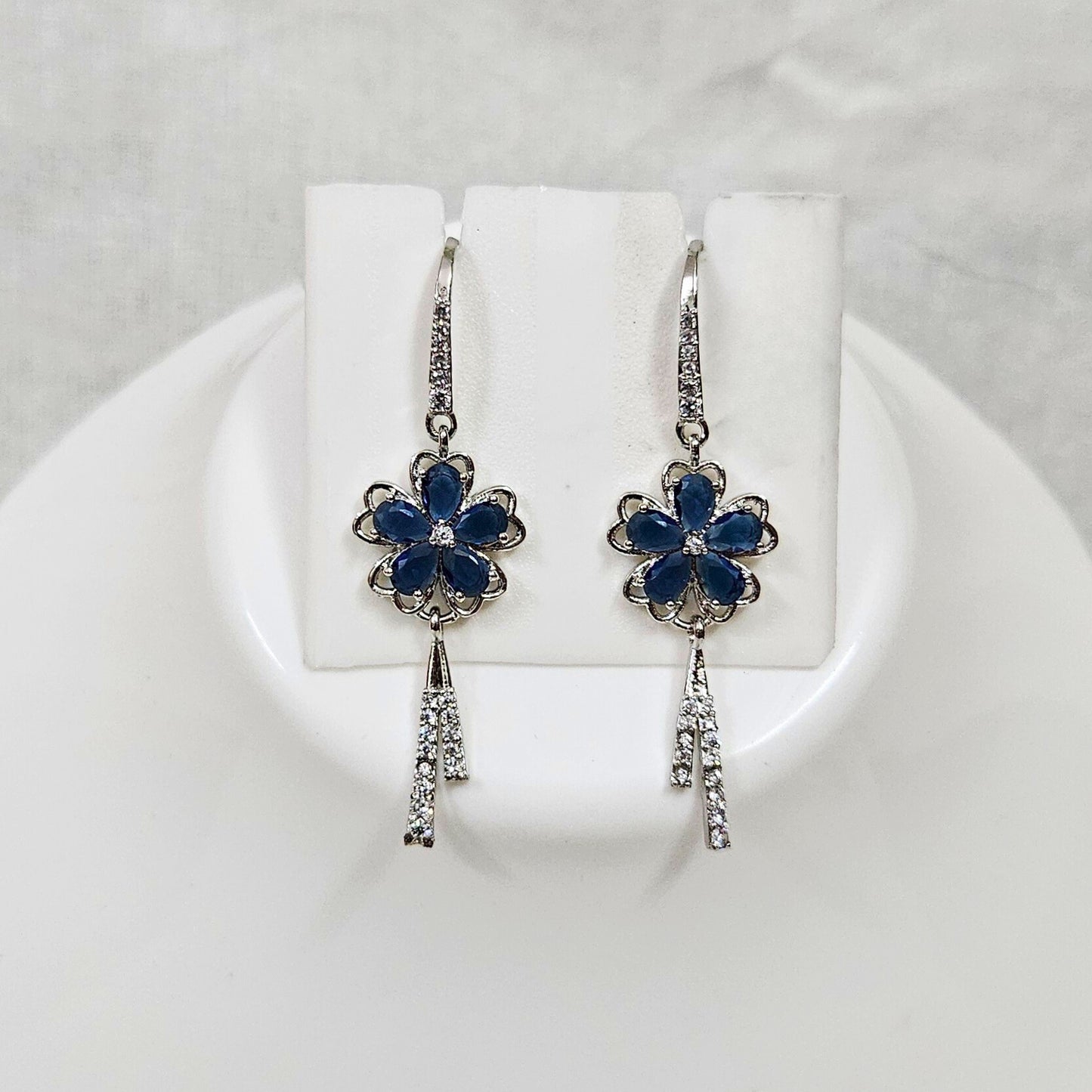 Corvella- AD Stone Earrings for Girls & Women