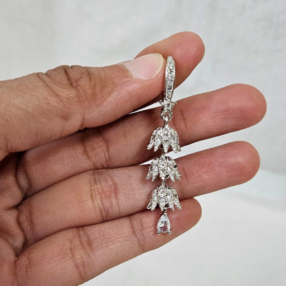 Ruhvella AD Stone Earrings- for Girls & Women