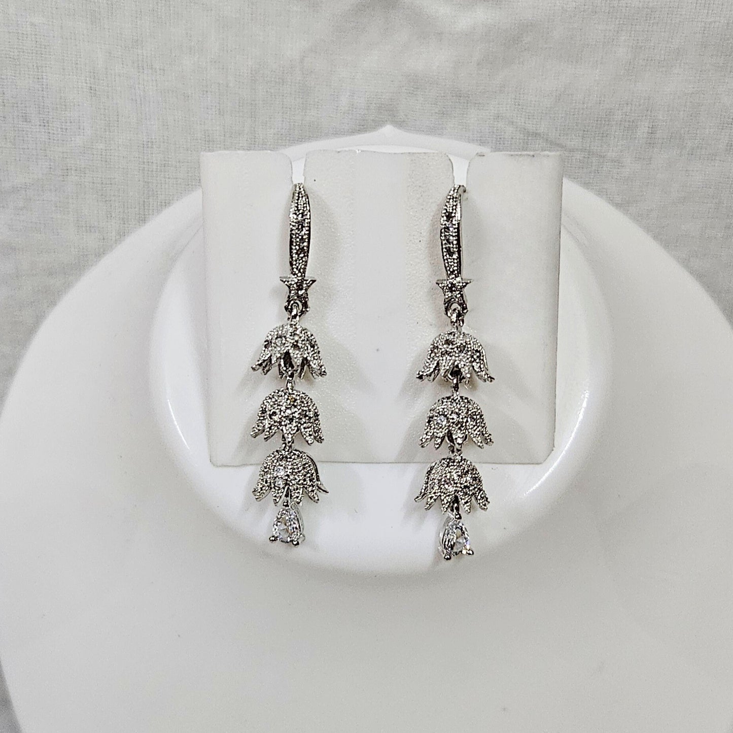 Ruhvella AD Stone Earrings- for Girls & Women