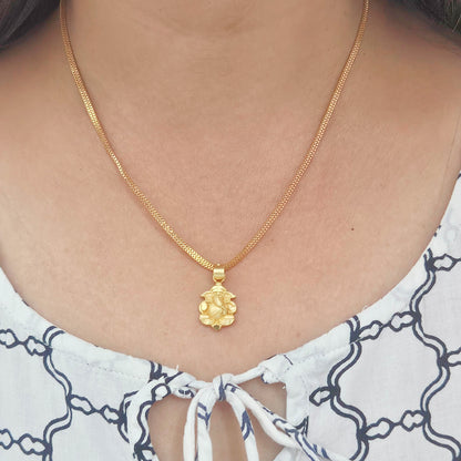 Divine Ganesha- Ganesha Chain Pendant (Unisex)