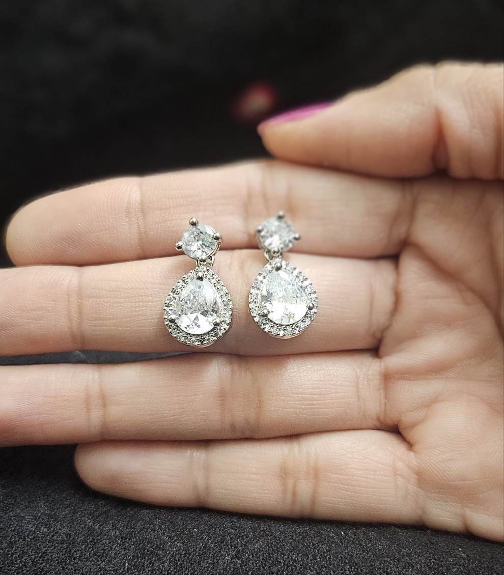 Glitzzy - AD Earrings for Women