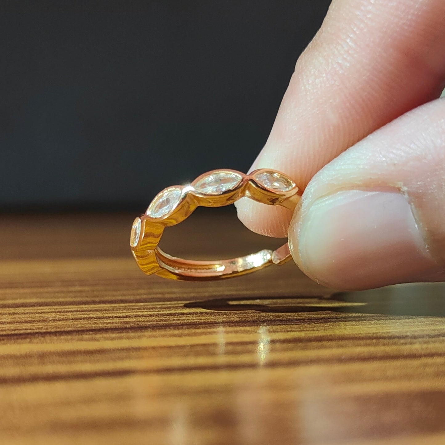Celeste Glow - Women AD Adjustable Ring