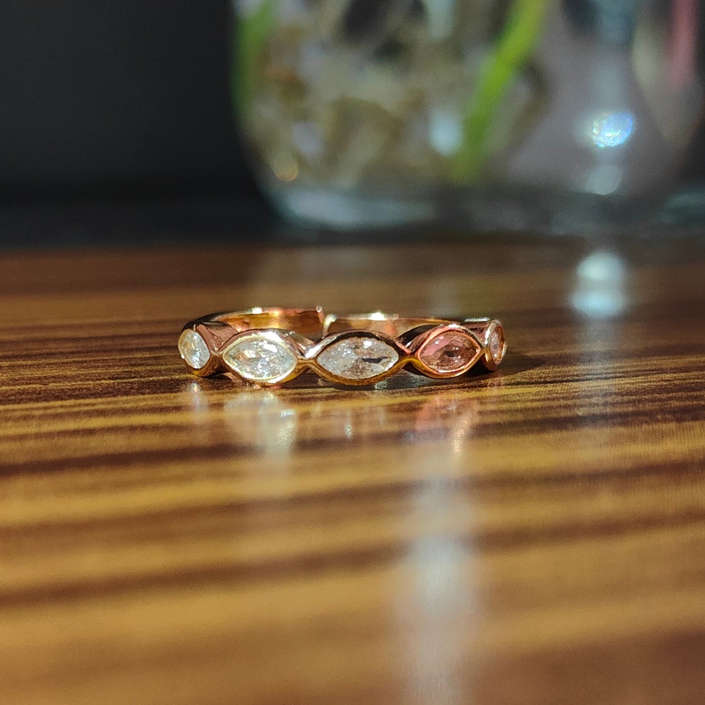 Celeste Glow - Women AD Adjustable Ring