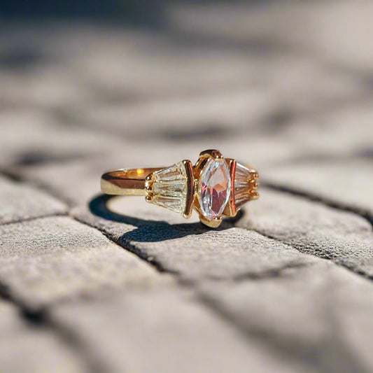 Gleamora - AD Adjustable Ring for Women