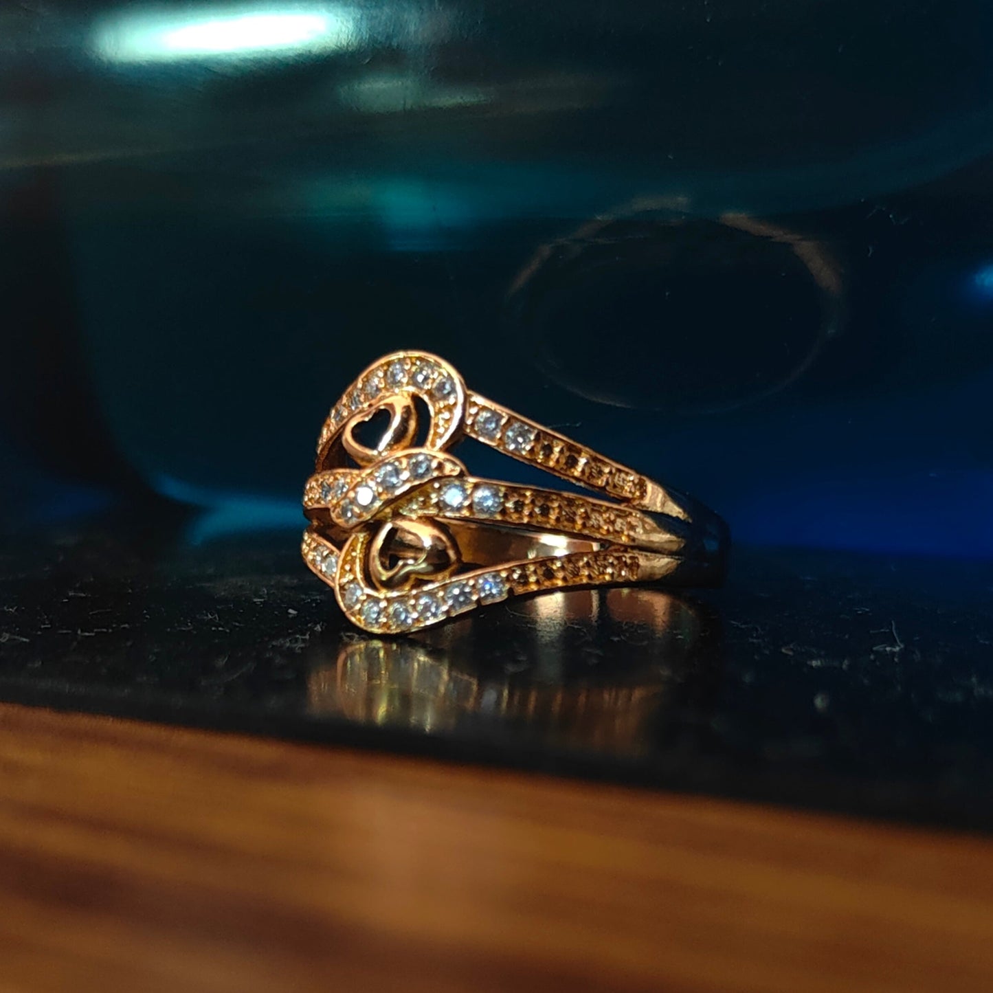 Opulenza - AD Adjustable Ring for Women