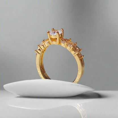 Aurumé - AD Adjustable Ring for Women