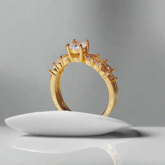 Aurumé - AD Adjustable Ring for Women