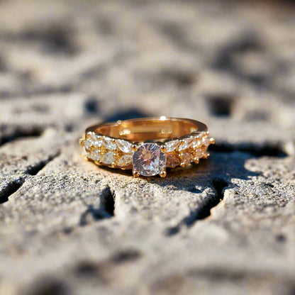 Aurumé - AD Adjustable Ring for Women