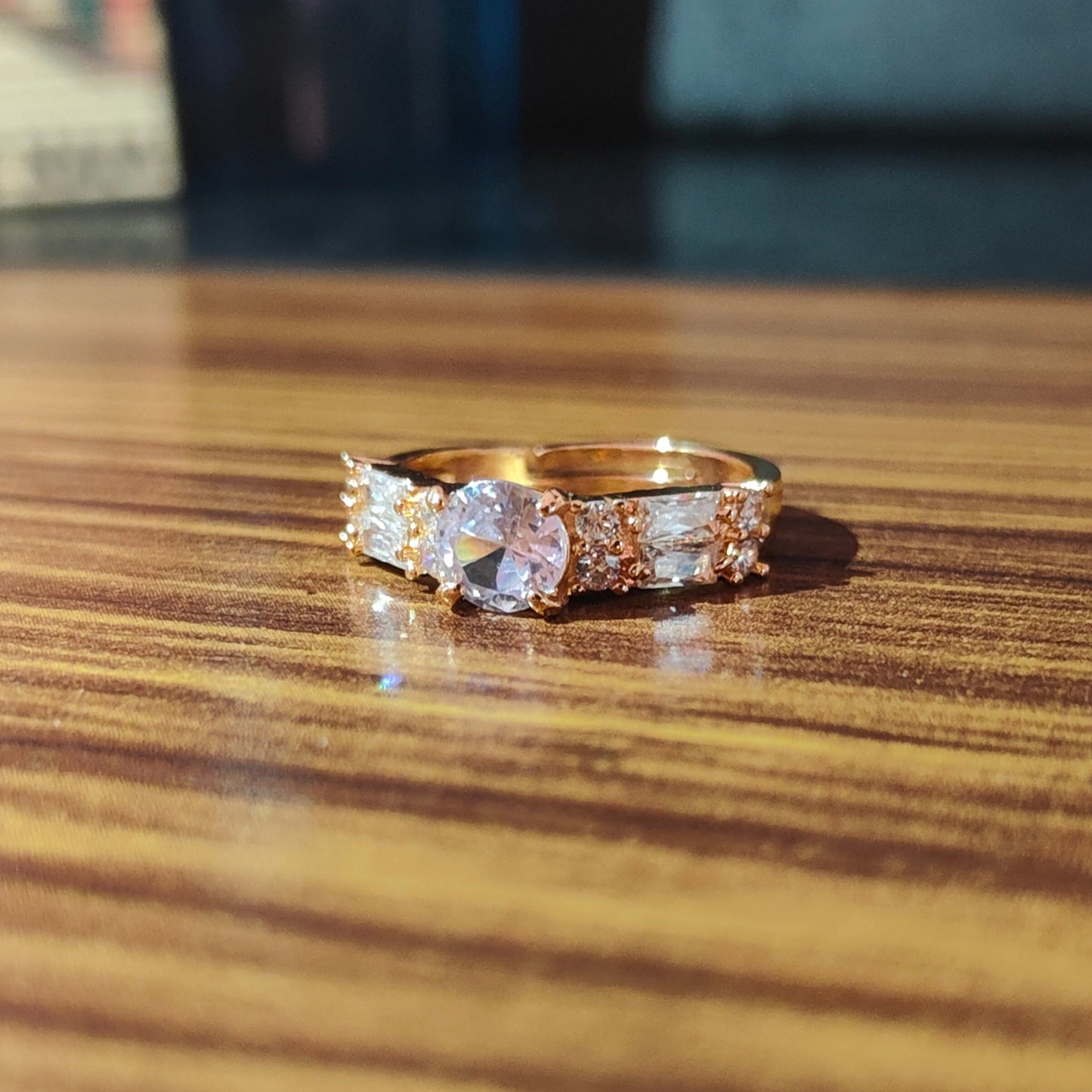 Solara - AD Ring for Women (Adjustable)