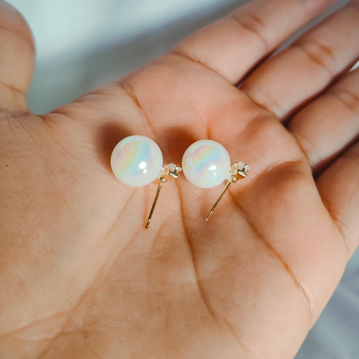 Tara : Korean Pearl Stud for Women