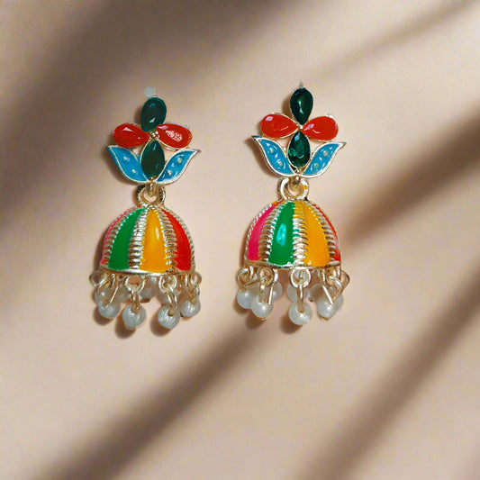 Anya : Meenakari Earring for Women