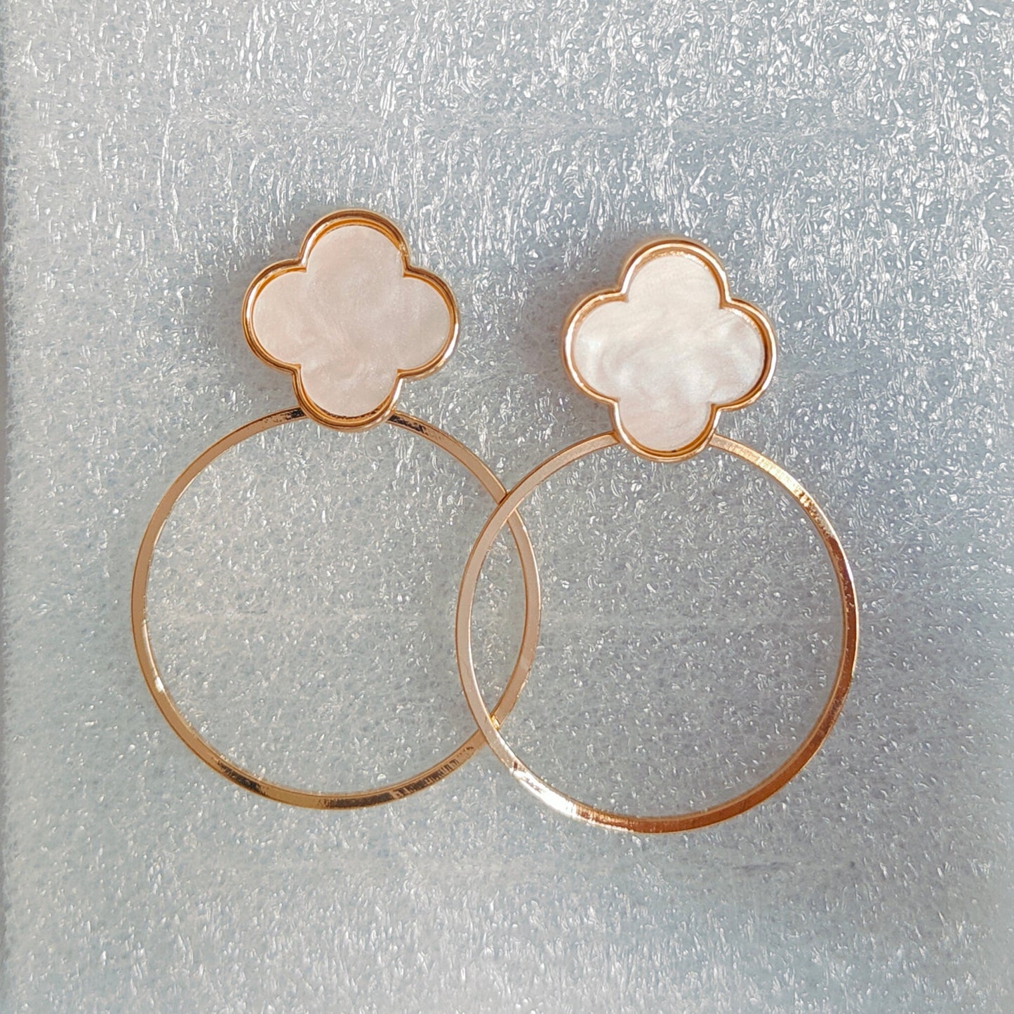 Kira : Korean Circular Drop Earring for Women