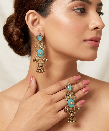 Gulnaar- Kashmiri Ghungroo Earrings for Girls & Women