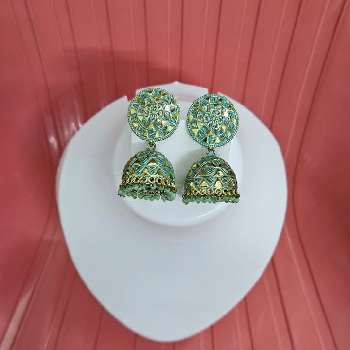 Vrindaa Jhumki- Jhumka Earrings for Girls & Women
