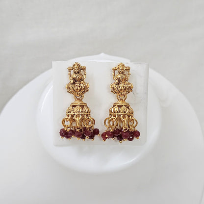 Royal Temple Long Jewellery Long Necklace Set for Girls & Women