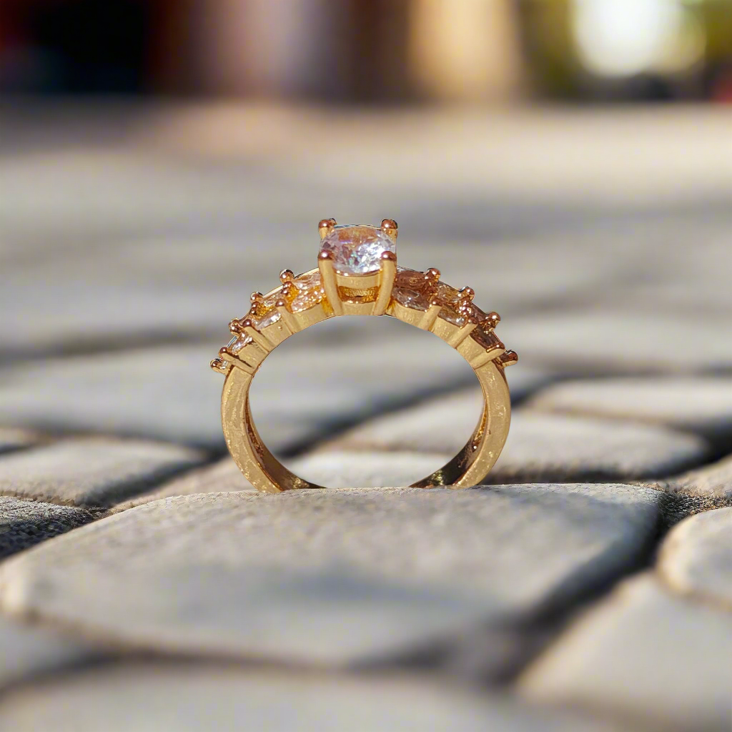 Aurumé - AD Adjustable Ring for Women
