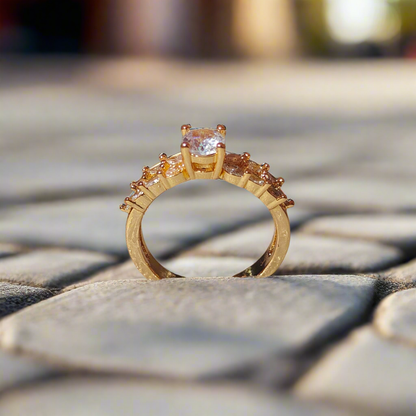 Aurumé - AD Adjustable Ring for Women