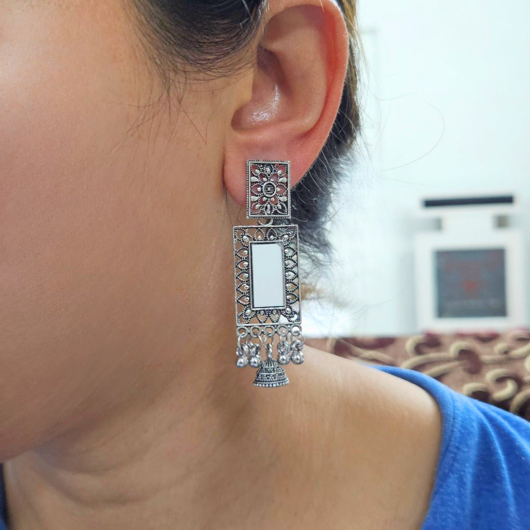 Sheesha Jhumkas- Earrings for Girls & Women