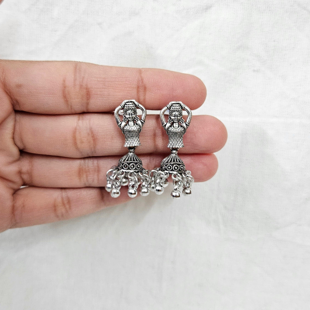 Vintage Girl Charm- Earrings for Girls & Women