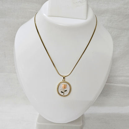 Enamelia Charm- Enamel Chain Pendant for Girls & Women